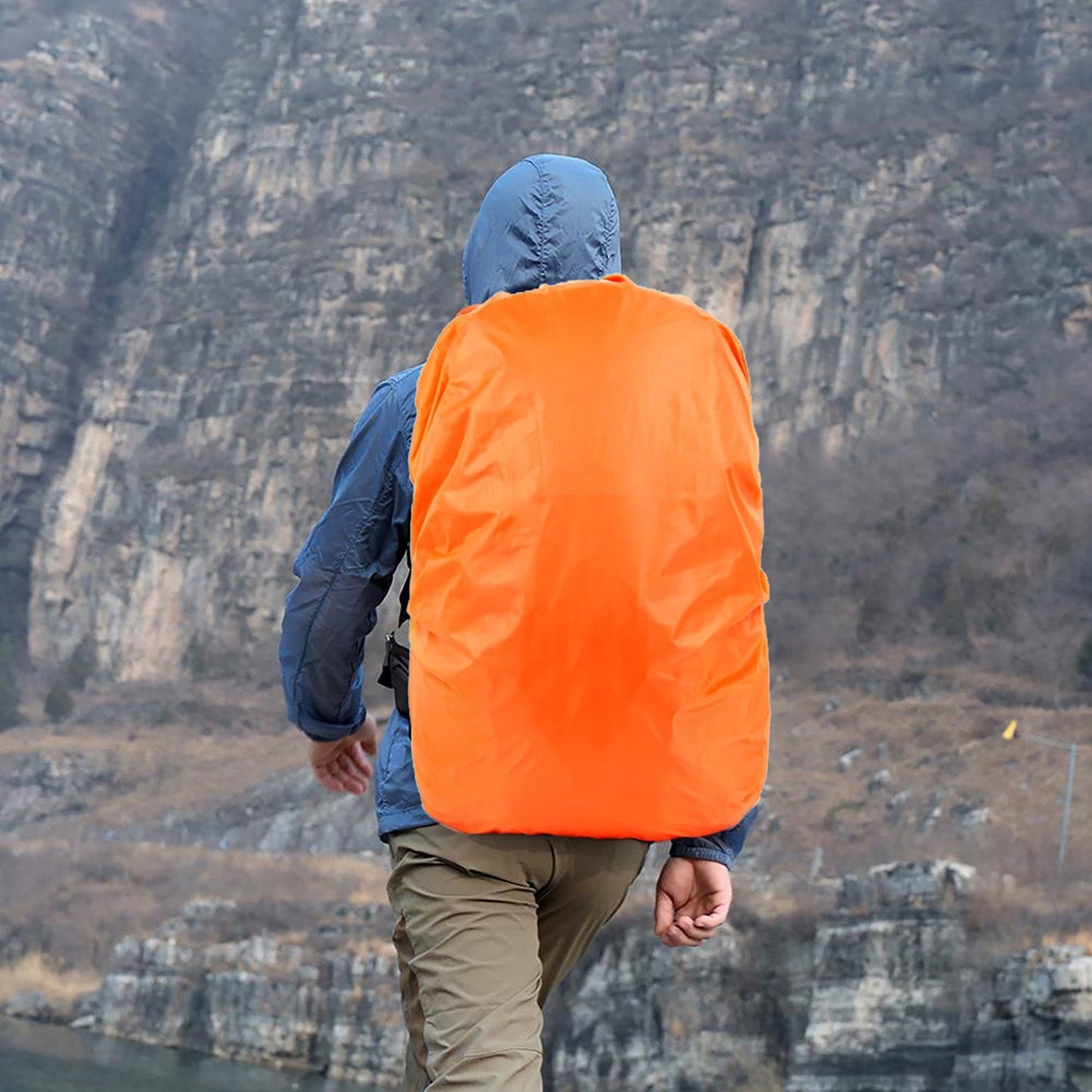 HoussePluie™ - Orange - Plein air chez Franco